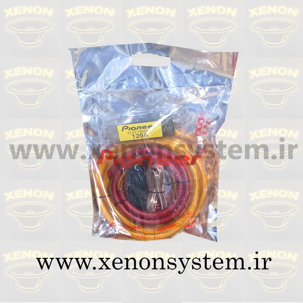 سیم کشی آمپلی فایر خودرو پایونیر مدل 4G
