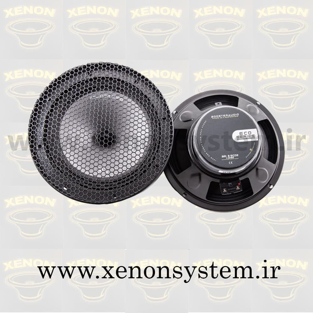 میدرنج خودرو بوستر سایز 8 اینچ مدل BM-8ECO2 بسته دو عددی