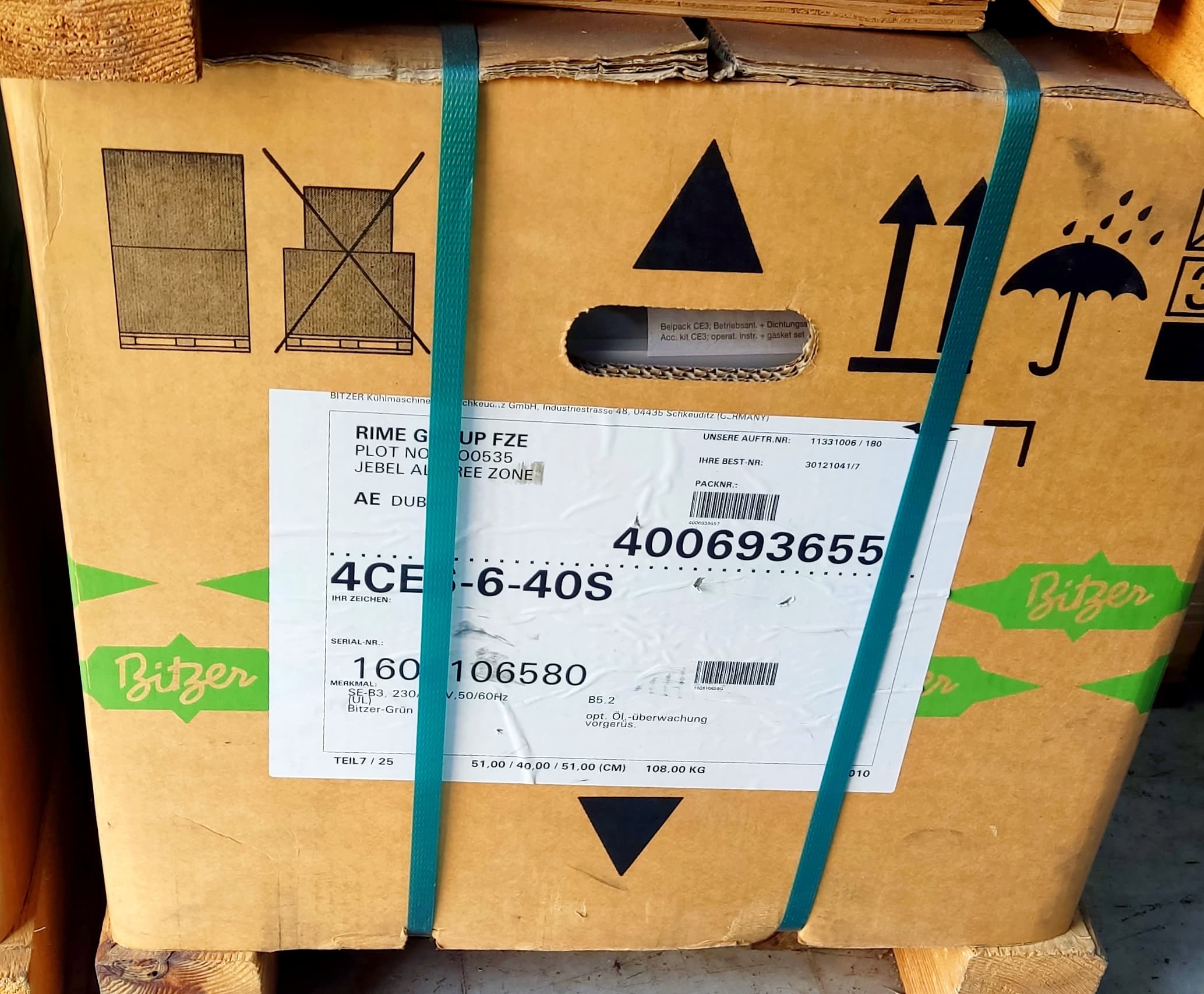 کمپرسور بیتزر 4CES.6.40S اصلی