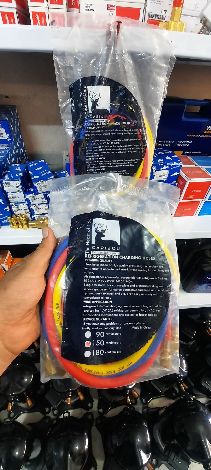 شیلنگ گیج شارژ گاز 150CM