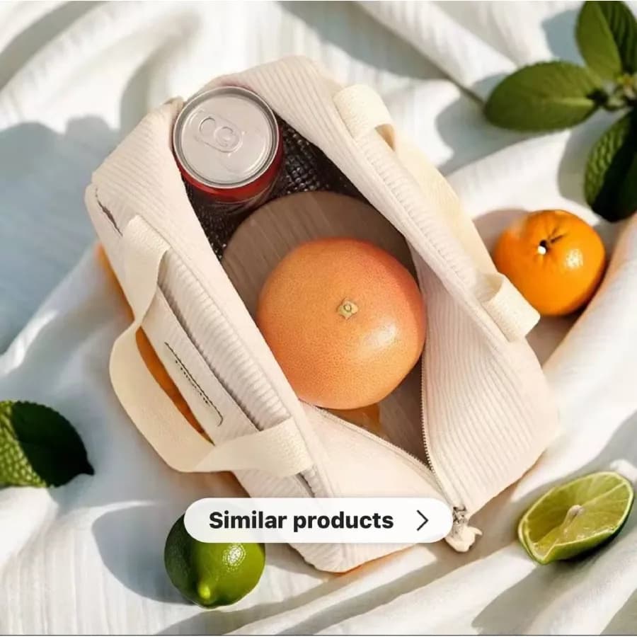 کیف غذا طرح دار — تصویر ۶