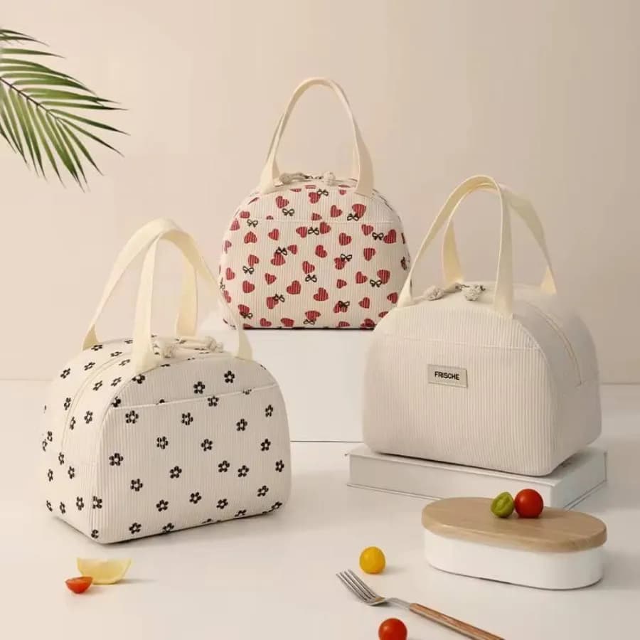 کیف غذا طرح دار