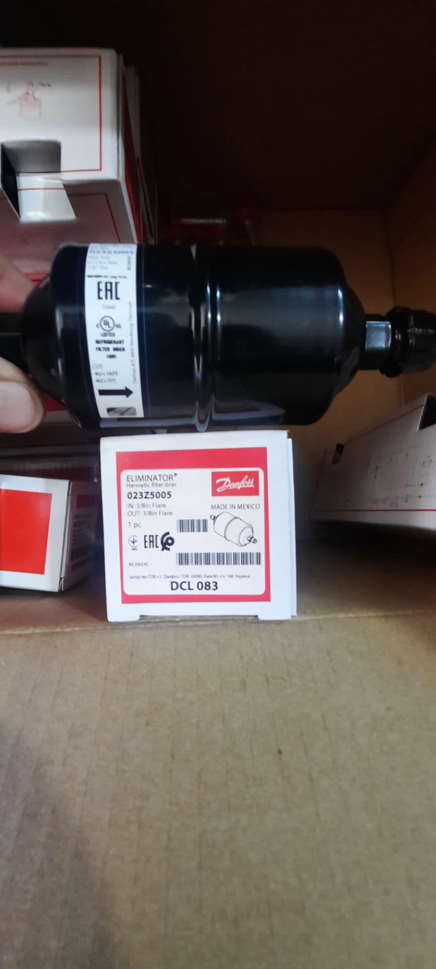 فیلتر درایر دانفوس DCL083