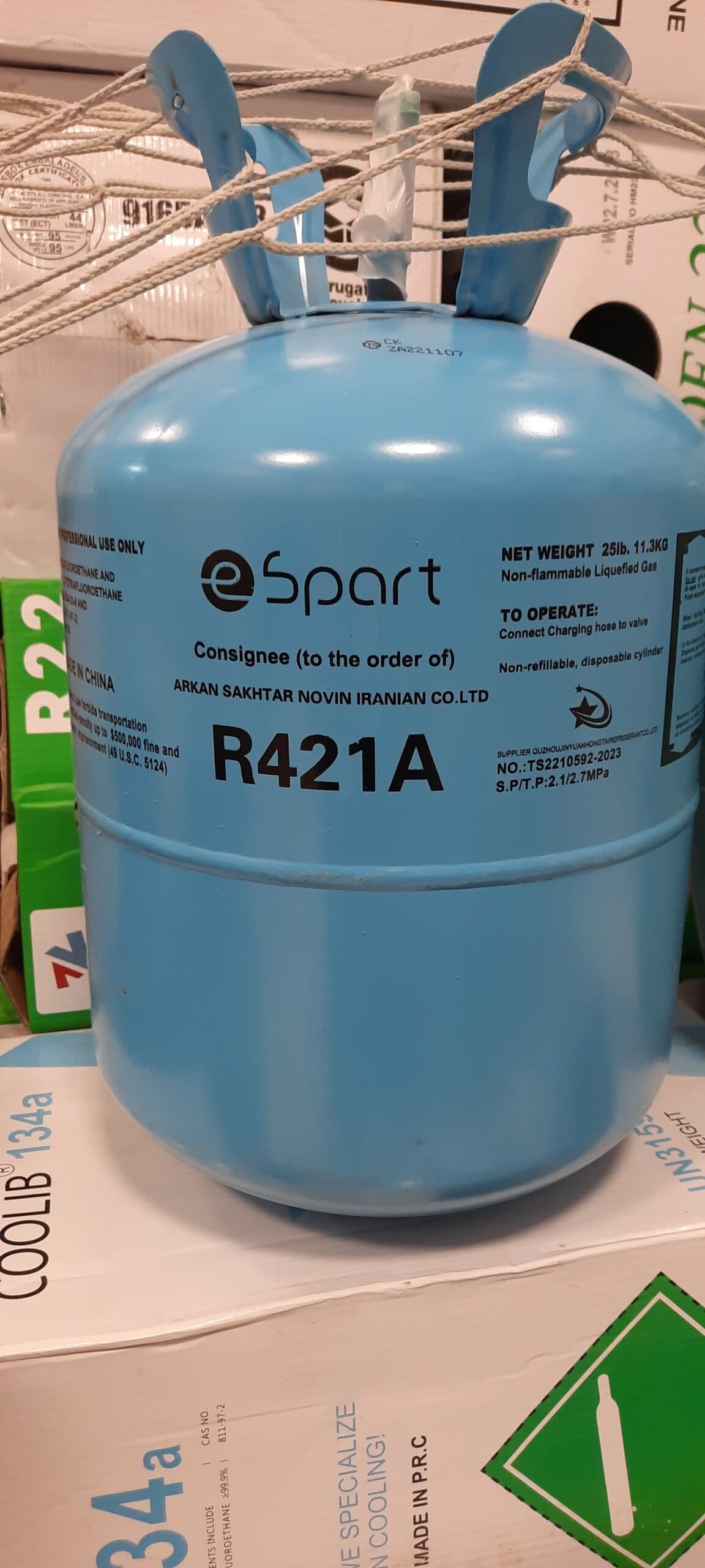گاز مبرد کولرگازی و چیلر R421