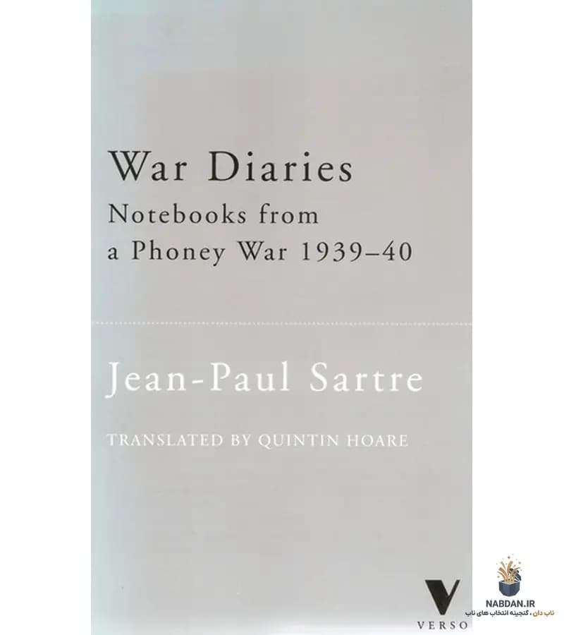 کتاب War Diaries (دفترهای جنگ) نسخه انگلیسی PDF | ژان پل سارتر