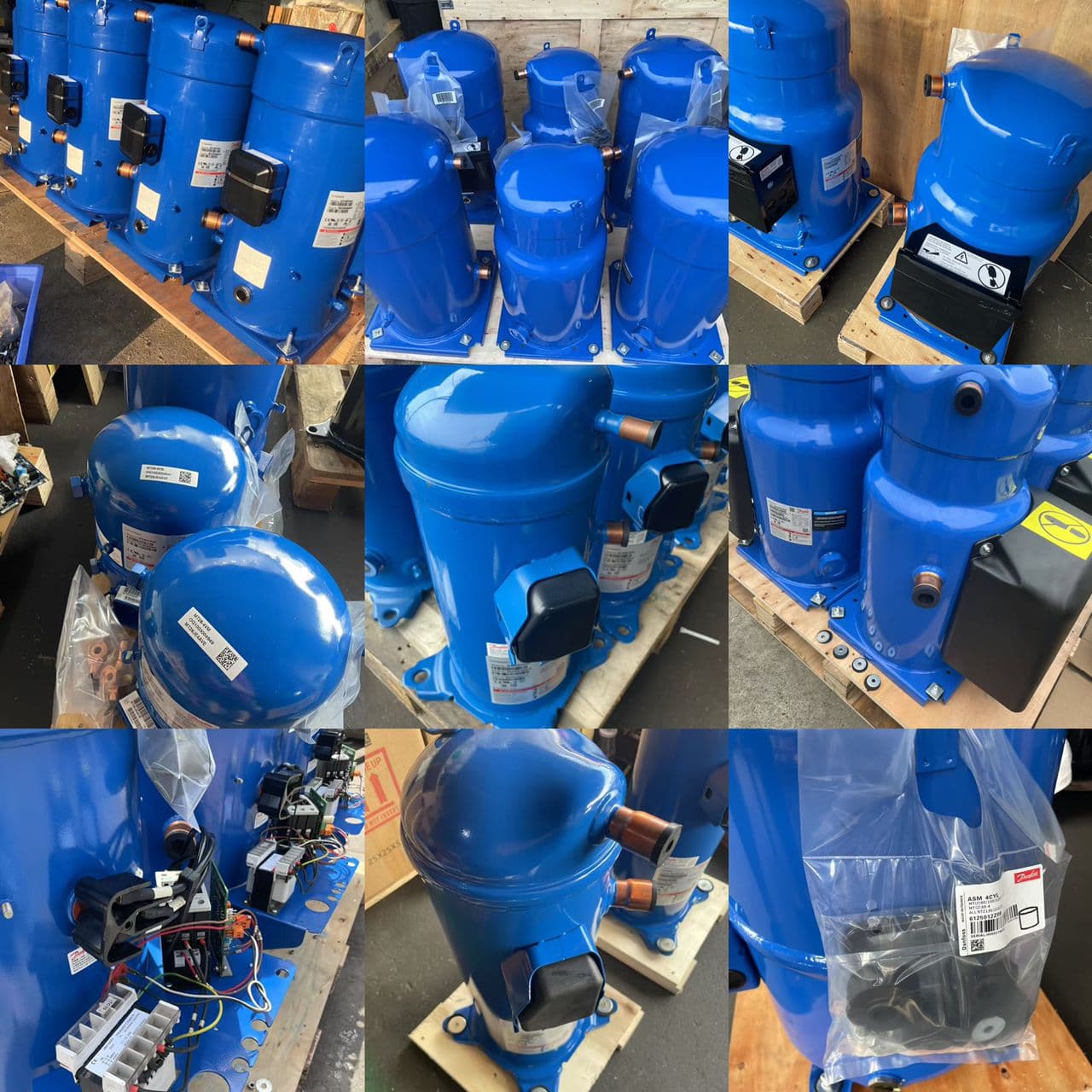 کمپرسور اسکرال دانفوس SY300 COMPRESSOR DANFUSS