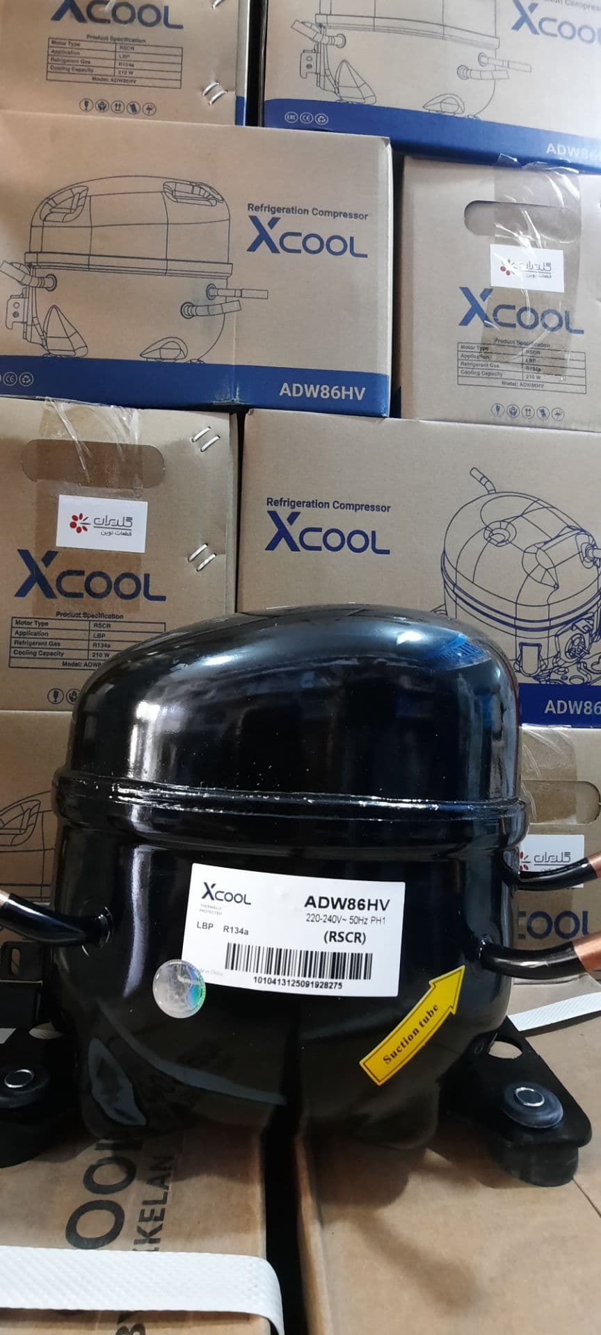 کمپرسور یخچال 1/4 مثبت XCOOL