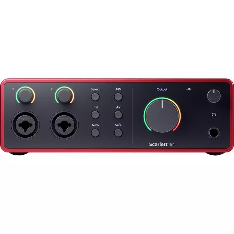 کارت صدا فوکوسرایت Focusrite Scarlett 4i4 4th Gen نسل چهارم