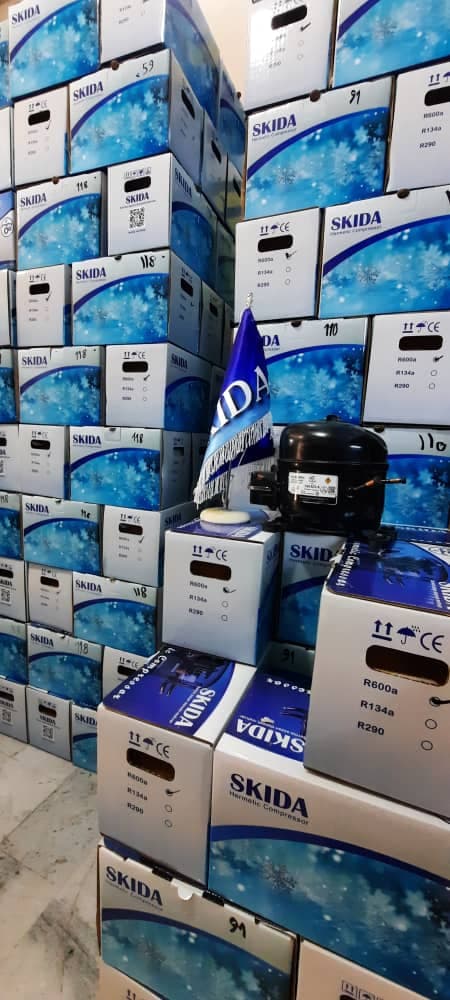 کمپرسور یخچال اسکیدا SKIDA COMPRESSOR