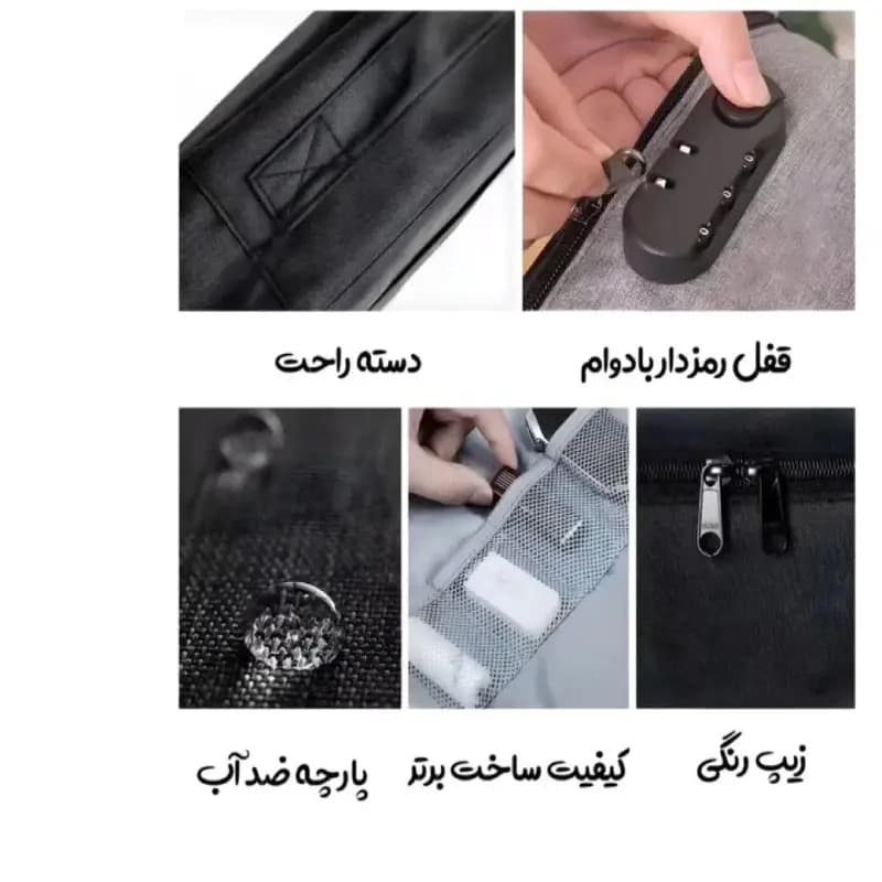 کیف اسناد و مدارک رمزدار