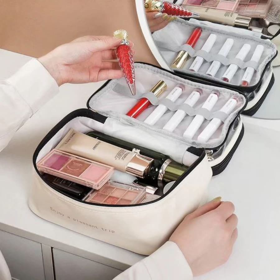 کیف آرایش ۲ طبقه — تصویر ۸