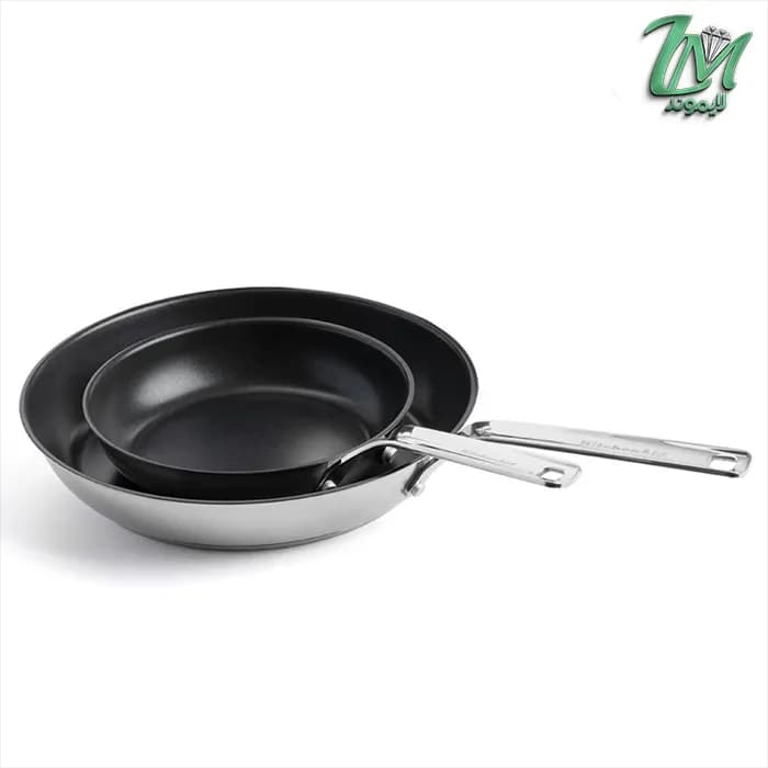 سرویس قابلمه و تابه تفلون 8 پارچه کیچن اید مدل CC004221 — تصویر ۴