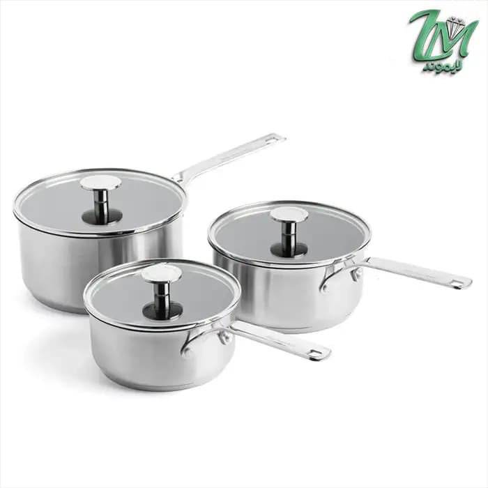 سرویس قابلمه و تابه تفلون 8 پارچه کیچن اید مدل CC004221 — تصویر ۳