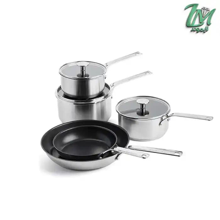 سرویس قابلمه و تابه تفلون 8 پارچه کیچن اید مدل CC004221
