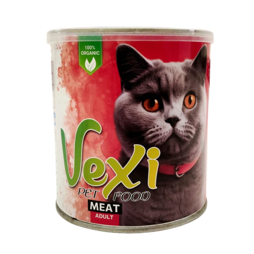 کنسرو گربه Vexi گوشت ۸۰۰ گرم — تصویر ۲