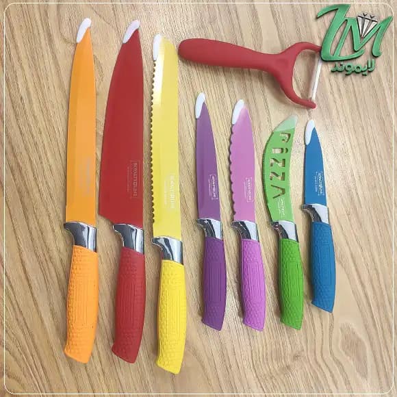 ست چاقو 7 پارچه رویال لاین ROYAL-LINE — تصویر ۳