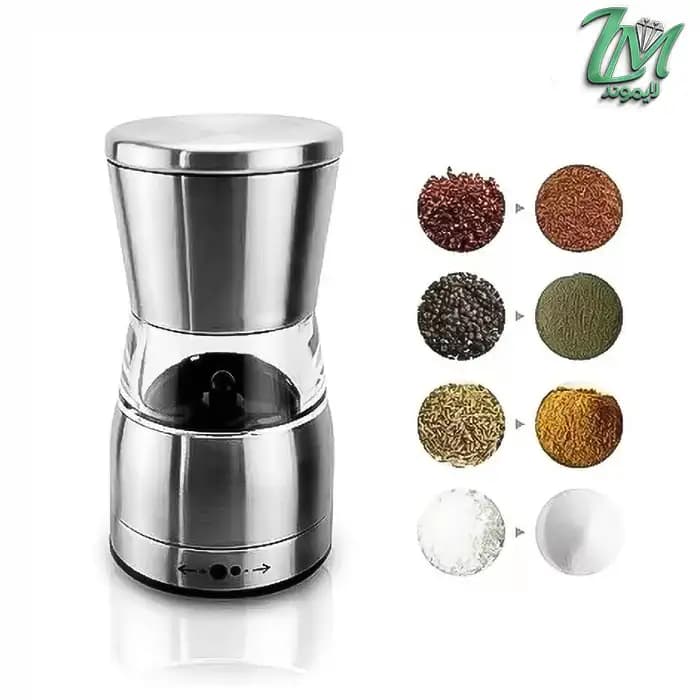 فلفل ساب استیل دستی کوتاه وارداتی 134-112 — تصویر ۲