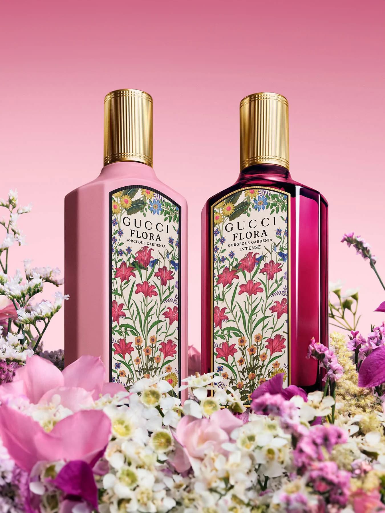 عطر زنانه گوچی فلورا گورجس گاردنیا اینتنس ادوپرفیوم ۱۰۰ میل Gucci Flora Gorgeous Gardenia Intense EDP — تصویر ۶