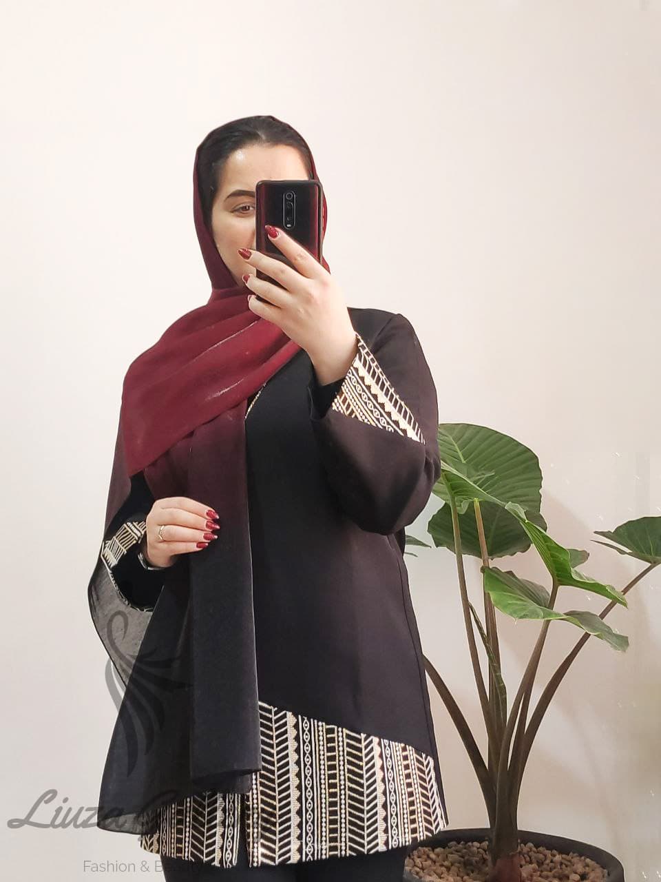 شال ابریشم شاین طیفی