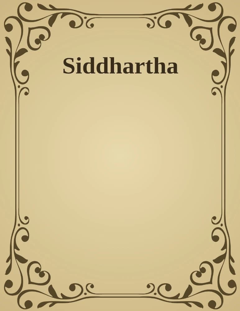 کتاب Siddhartha (سیدارتا) نسخه انگلیسی PDF | هرمان هسه — تصویر ۶