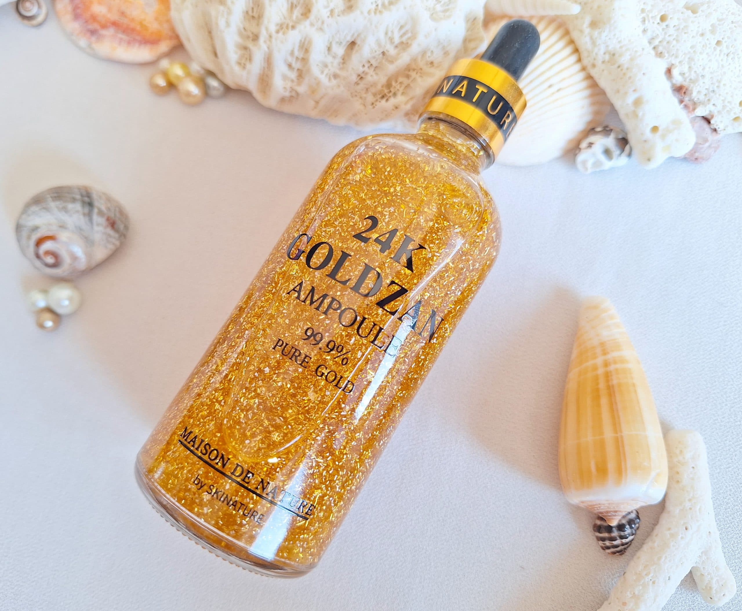 سرم طلا گلدزن GOLDZAN مدل PURE GOLD_24K_اورجینال — تصویر ۵