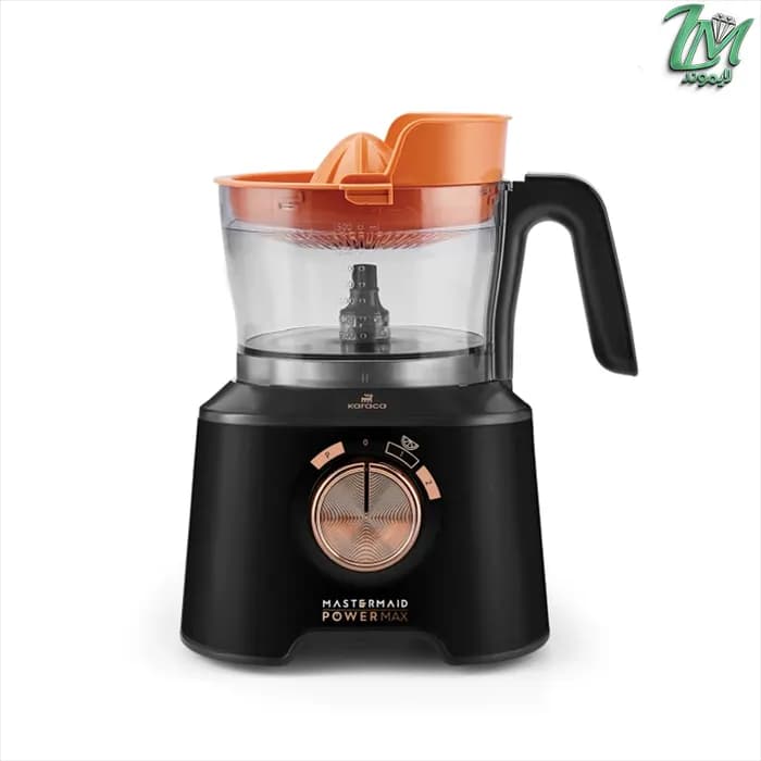 ربات آشپزخانه کاراجا Mastermaid Power Max 11 in 1 مشکی مسی — تصویر ۲
