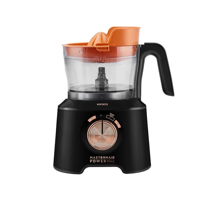 ربات آشپزخانه کاراجا Mastermaid Power Max 11 in 1 مشکی مسی — تصویر ۹
