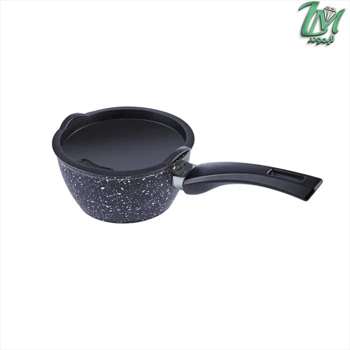 ست ماهیتابه 5 پارچه بیوگرانیت سنگ آبی کاراجا — تصویر ۵