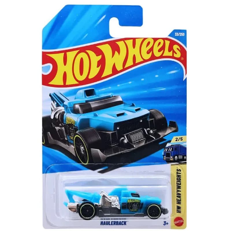 ماشین هات ویلز مدل HAULERBACK BLUE