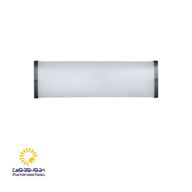 چراغ خطی روکار 20 وات مشکی پرتو نور توس (ویان)