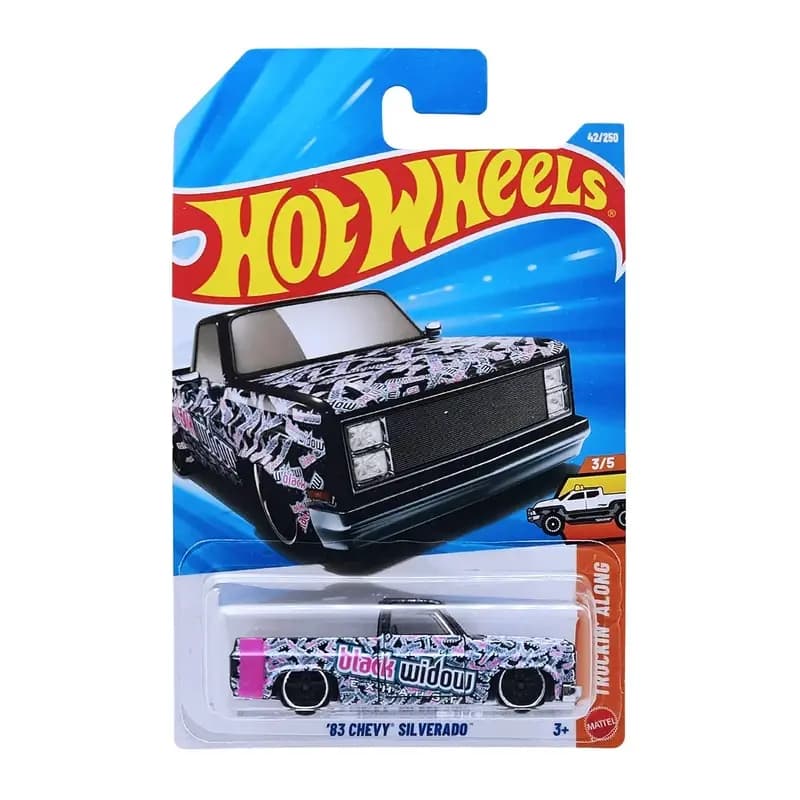ماشین هات ویلز مدل 83 CHEVY SILVERADO BLACK WIDOW