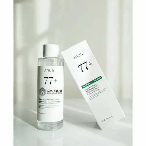 تونر تسکین دهنده و آبرسان آنوا Heartleaf 77% حجم 250 میل اورجینال