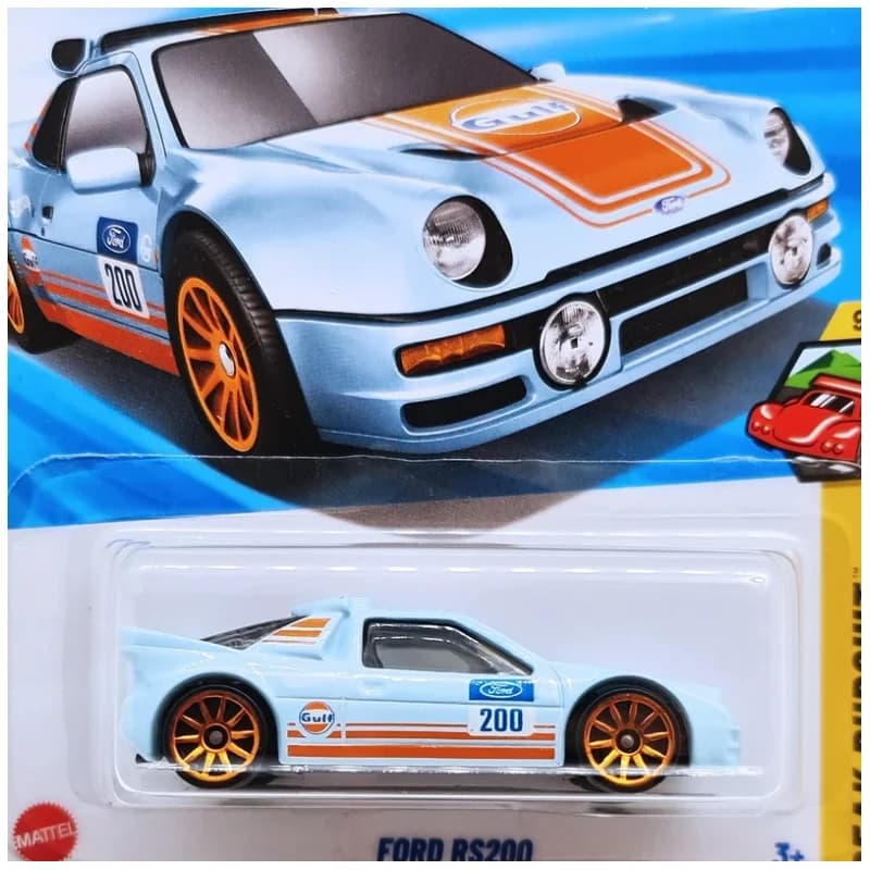 ماشین هات ویلز مدل FORD RS200 — تصویر ۶