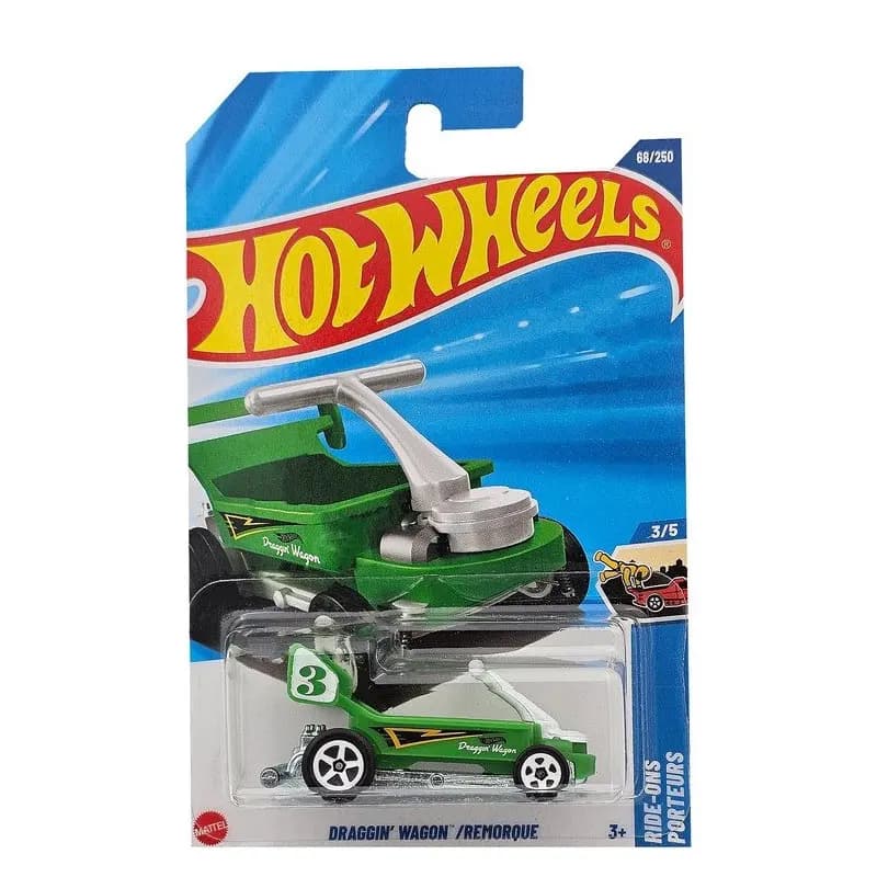 ماشین هات ویلز مدل DRAGGIN WAGON/REMORQUE