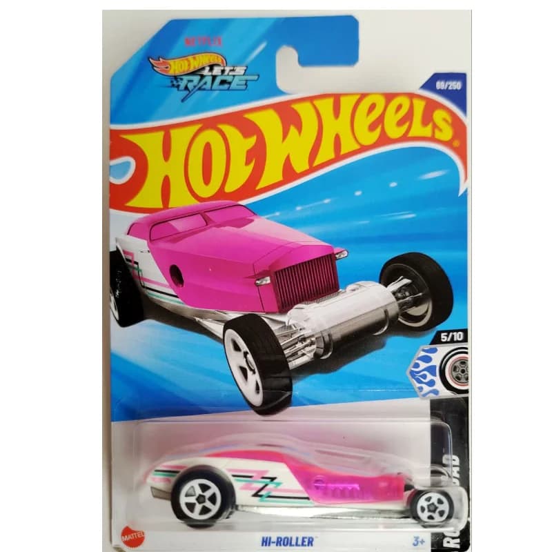 ماشین هات ویلز مدل HI – ROLLER PINK