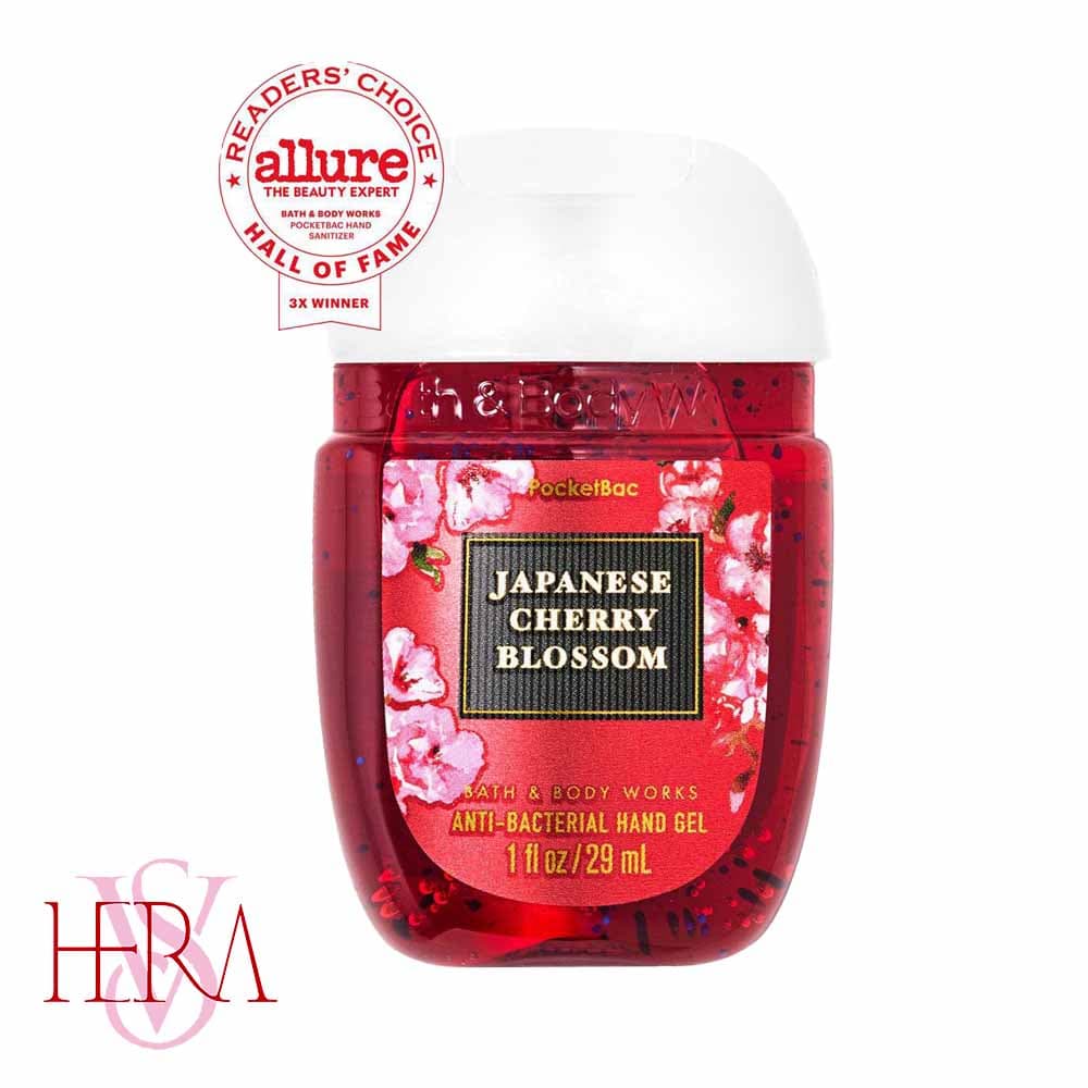 ژل دست japanese cherry blossom برند بث اند بادی ورکز