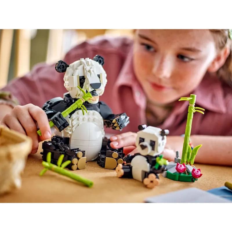 لگو Wild Animals: Panda Family سری کریتور کد 31165 — تصویر ۳
