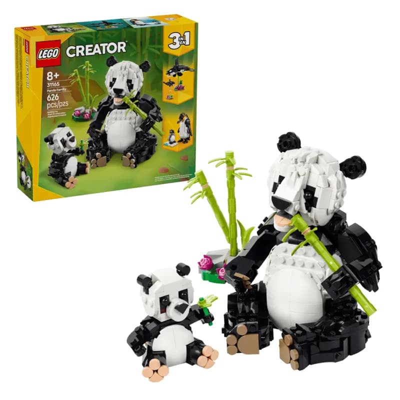 لگو Wild Animals: Panda Family سری کریتور کد 31165