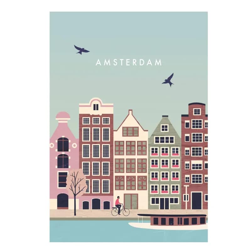 پازل 99 تکه رونزبرگر طرح Amsterdam کد 12001377 — تصویر ۳