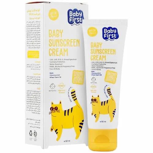 کرم ضد آفتاب کودکان بیبی فرست SPF 30
