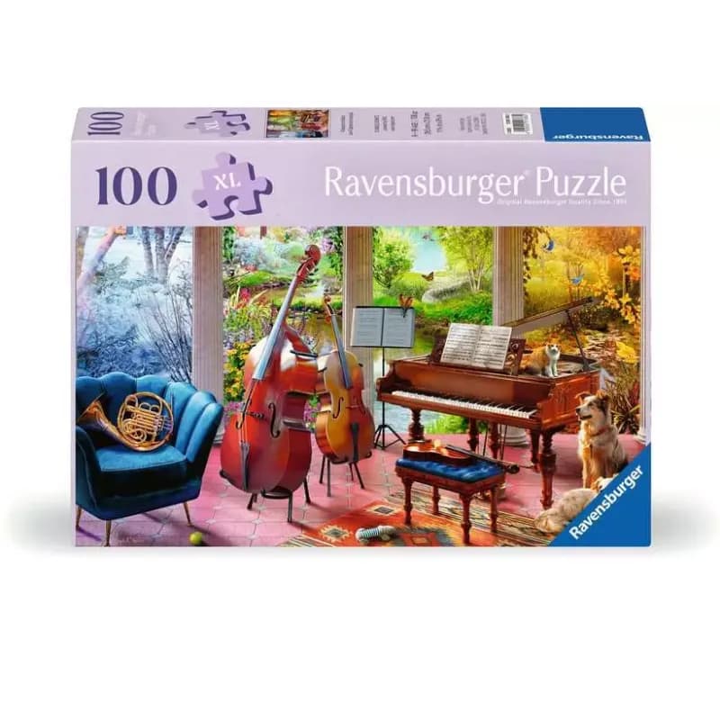 پازل 100 تکه رونزبرگر طرح Four Seasons in Music کد 12001366
