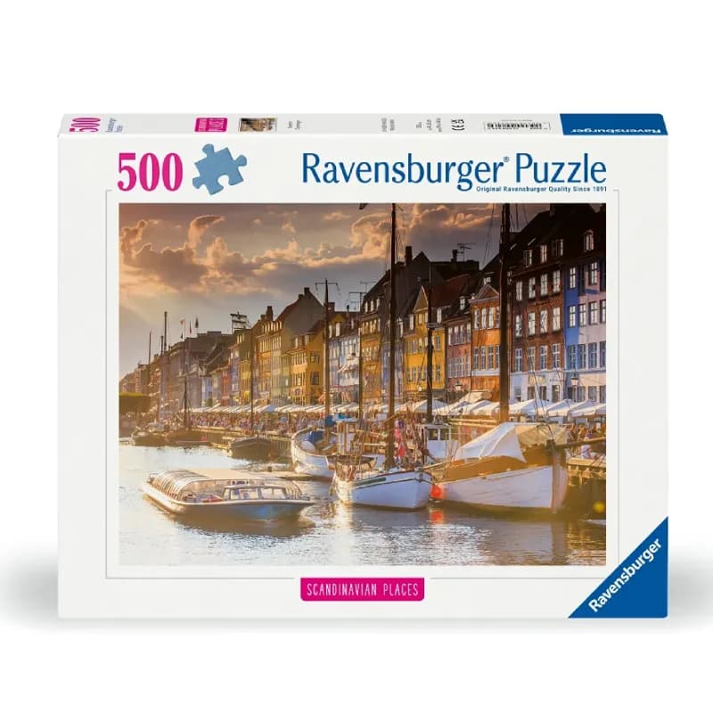 پازل 500 تکه رونزبرگر طرح Sunset in Copenhagen کد 12000846 — تصویر ۲