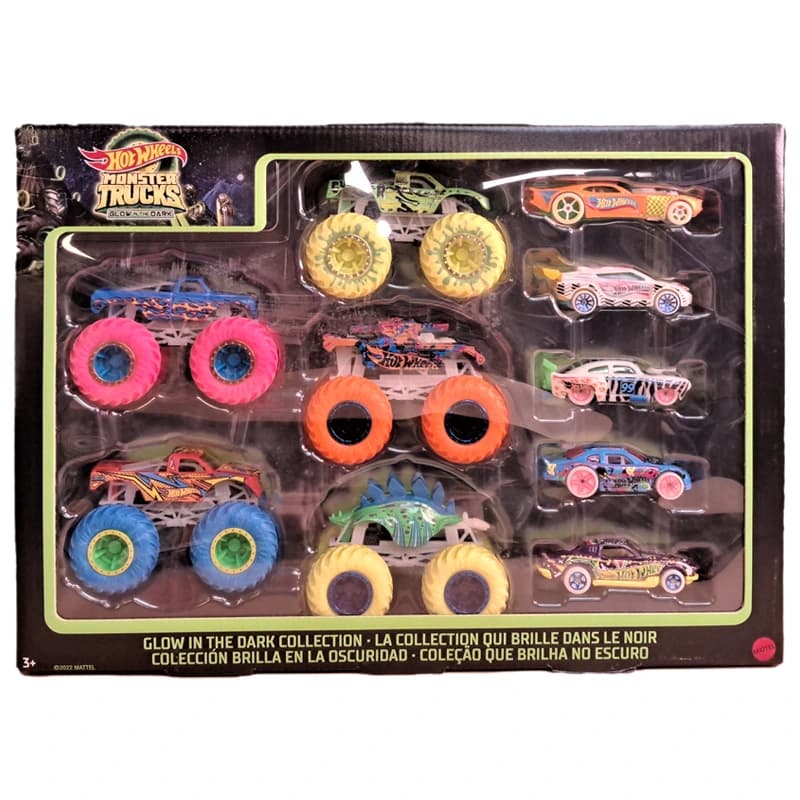 ست ماشین هات ویلز مدل Monster Trucks کدHCB57