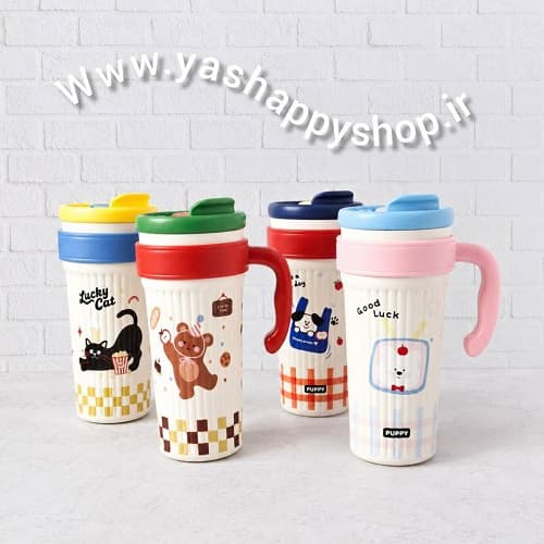 ماگ تامبلر 750 میل طرح پاپی TWILIGHT ICE FIGHTER CUP