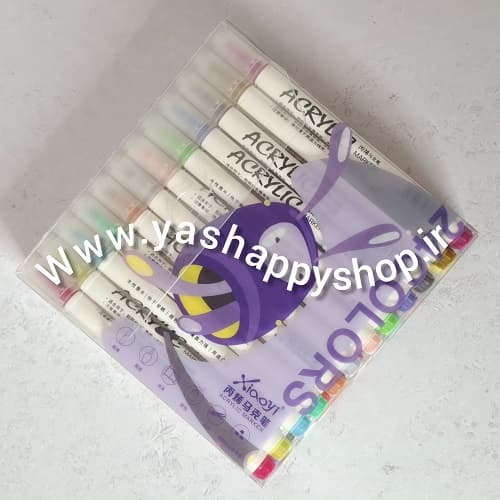 ماژیک اکریلیک 12 و 24 xiaoyi