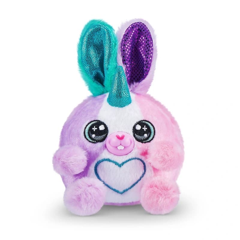 عروسک سورپرایزی رینبوکورنز RainBocoRns مدل Bunnycorn شاخ طلایی — تصویر ۳