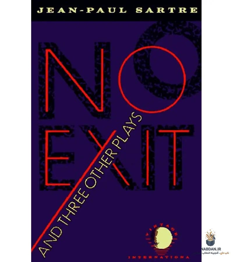 کتاب No Exit and Three Other Plays (دوزخ و سه نمایشنامه دیگر) نسخه انگلیسی PDF | ژان پل سارتر