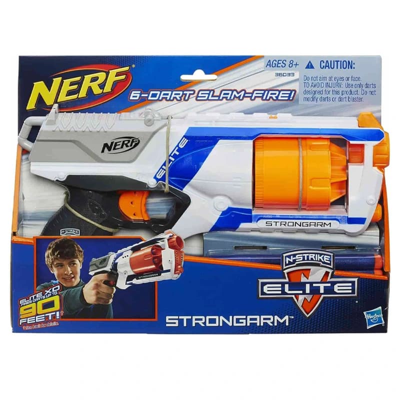 تفنگ نرف استرانگ آرم مدل STRONGARM BLASTER کد 36033 — تصویر ۵