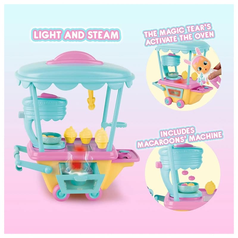 عروسک کرای بیبی مدل Cry Baby ice cream همراه با ست بستنی — تصویر ۶