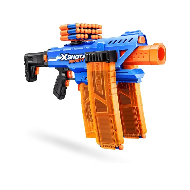 تفنگ ایکس شات سری Insanity مدل Motorized Clip Mania کد 36786 — تصویر ۸